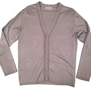 ‼️CLEARANCE ‼️ LAST CHANCE‼️ MYN Grey Cardigan size Men’s 2XL